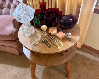 Small Round End Table