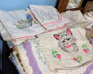 Embroidered Linens