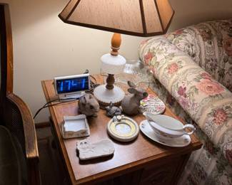 Milk Glass Lamp
