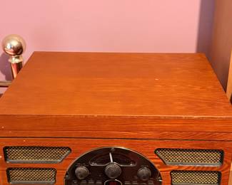 "Vintage" Record Player and Radio