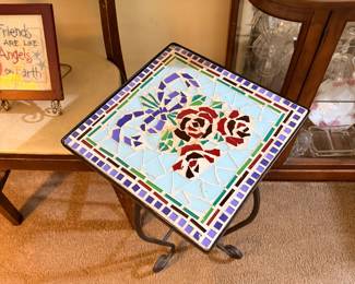 Mosaic Table/Plant Stand