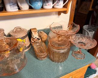 Pink Depression Glass