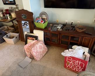 TV's , Entertainment cabinet, Audio system