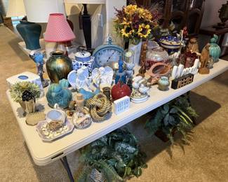 Misc Lamps, and other table decor
