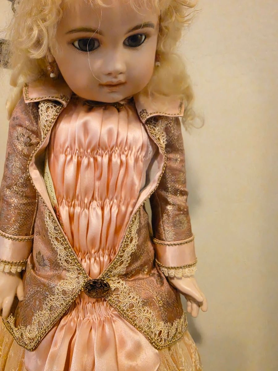 Beautiful Handmade Porcelain Dolls made by our client's grandparents