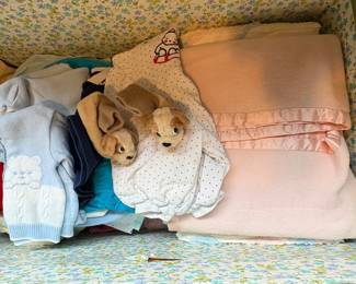 Vintage baby and toddler clothes 