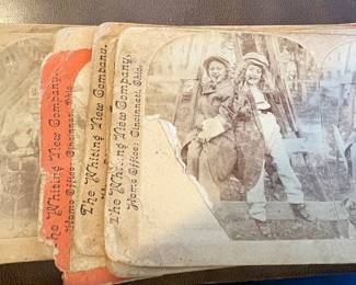 Stereographic photos from 19th century.  