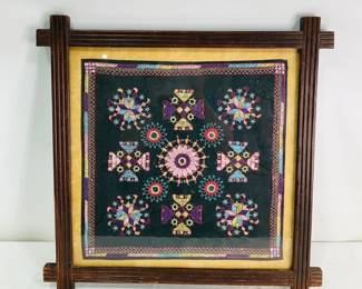 Vintage Insian Shisha Banjara Embroidery Textile