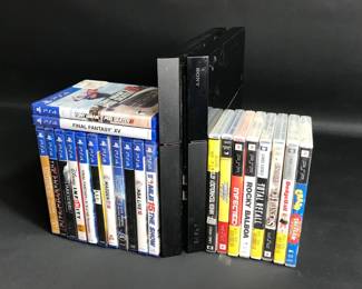 Sony PS4 + Games & Movies