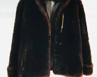 Vintage-Style Brown Coat