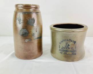 Hamilton & Jones Stoneware Jar & More