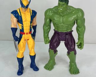 Hulk & Wolverine Figures