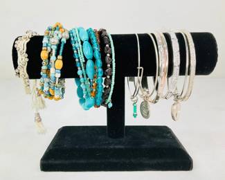 Silver-Tone & Beaded Bracelets