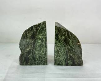 Nephrite Jade Bookends