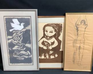 Tone-on-Tone Prints