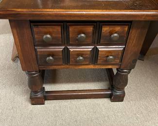 Wooden side table 