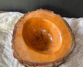 Wooden bowl