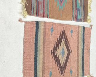 Small Native American rugs 