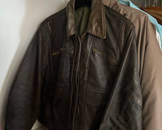 Leather jacket 