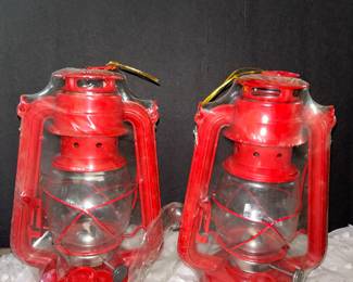 Red oil lanterns 