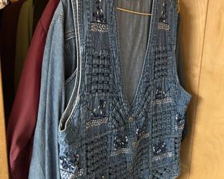 Denim vest