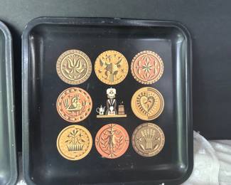 Metal tray