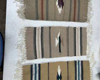 Small Native American rugs 