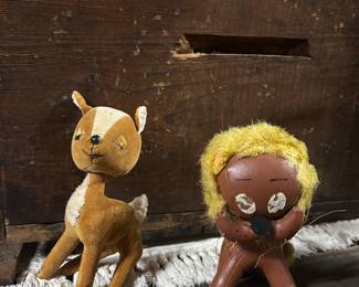 Vintage stuffed animals 