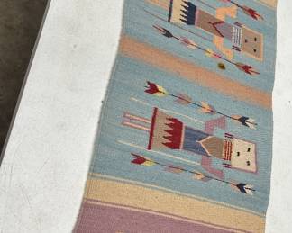 Long Native American rug