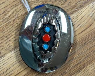 Turquoise belt buckle 