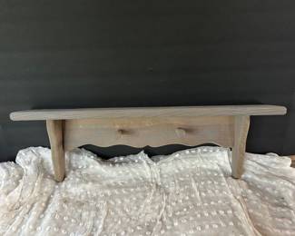 Wood shelf