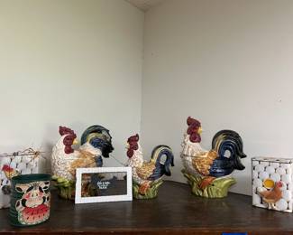 Rooster canisters 