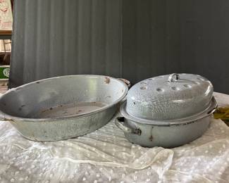 Enamel pots