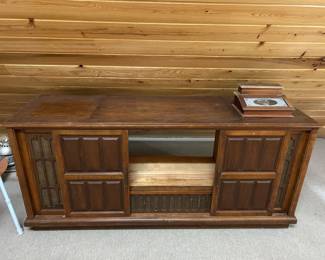Wooden side board