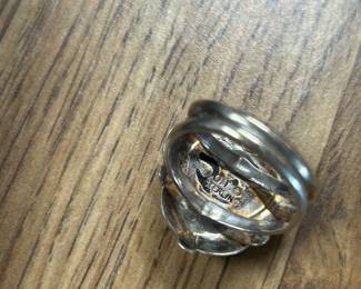 Sterling ring