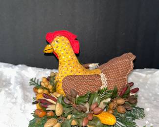 Quilted hen