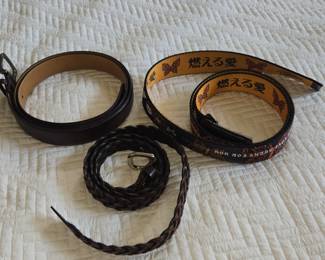 Assorted Belt Collection
