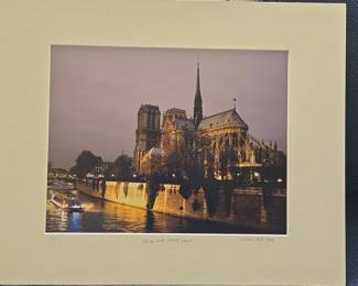 Seine and Notre Dame, Limited Edition Photograph