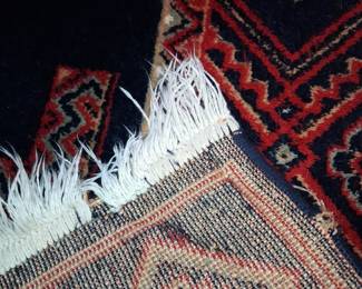 Hand-Knotted Baluchi Wool Area Rug 62" x 88"