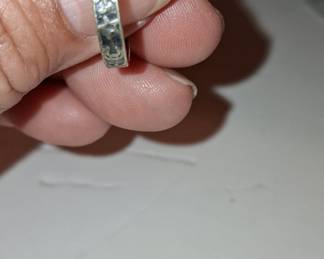 Sterling Silver Celestial Band Ring