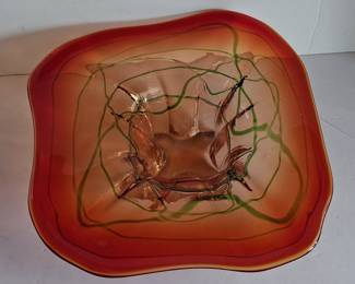 Mid-Century Murano Art Glass Bowl