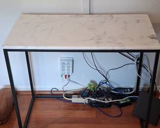 West Elm Streamline Marble Console Table