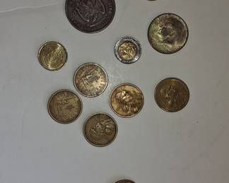 Assorted US and International Numismatic Collection with US Trade Dollar