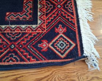 Hand-Knotted Baluchi Wool Area Rug 62" x 88"