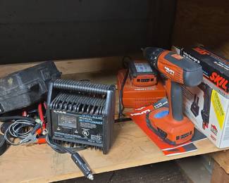 Hilti SFC 18-A Cordless Drill and Skil 2237 Drill