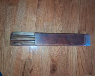 Robeson ShurEdge Gourmet Carver Set with Teak Wood Case