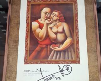 Yuroz, 'Seeds of Desire' Limited Edition Serigraph small size