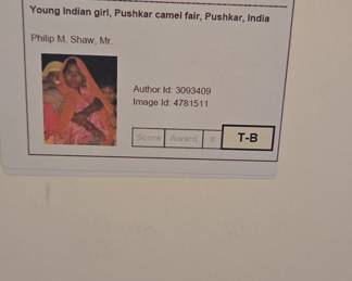 Philip M. Shaw, 'Young Indian Girl, Pushkar Camel Fair'
