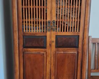 Romweber Viking Oak Cabinet 17" deep 28" wide 65" high