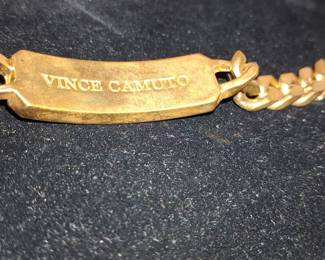 Vince Camuto Gold-Tone ID Bracelet